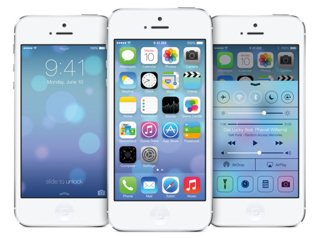 Apple unveiled its new mobile operating system, iOS 7.