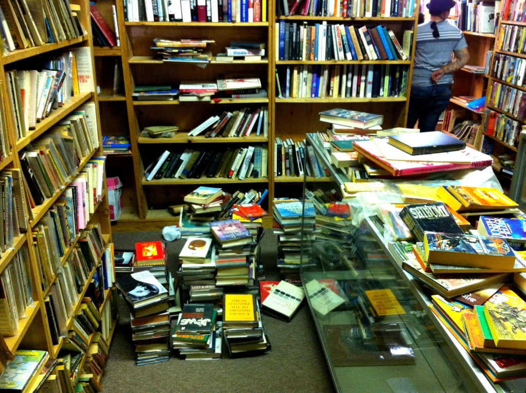 OffRamp® RIP Cliff's Books, musty, messy, melancholy