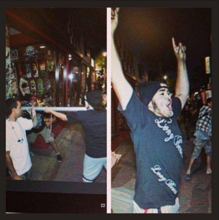 Huntington Beach riot suspect