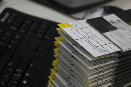 Work Visa Immigration Paperwork File