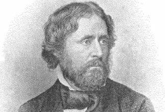 Vintage print of John C. Fremont.