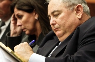 Former Bell City Administrator Robert Rizzo during a preliminary hearing at Los Angeles Superior Court on Feb. 22, 2011 in Los Angeles.