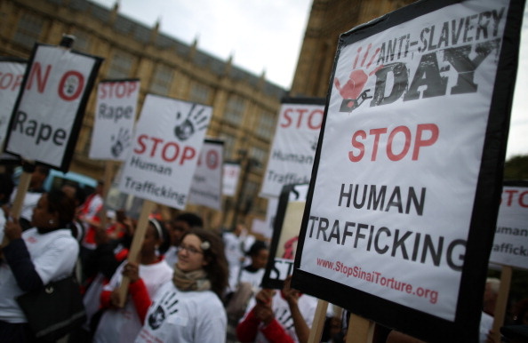 Anti-Slavery Day March To Parliament