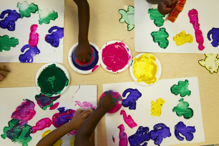 finger paint fingerpainting