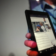 Amazon Introduces New Tablet At News Conference In New York