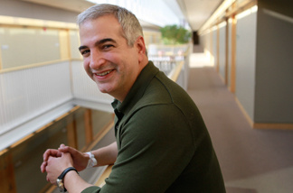 FILE - In this April 12, 2010 file photo, Anthony Shadid winner of the 2010 Pulitzer Prize for International Reporting with The Washington Post, poses for a portrait at the Watson Institute for International Studies on the campus of Brown University, in Providence, R.I