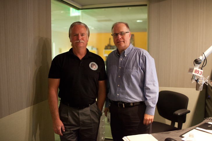 Ron Thomas and Larry Mantle