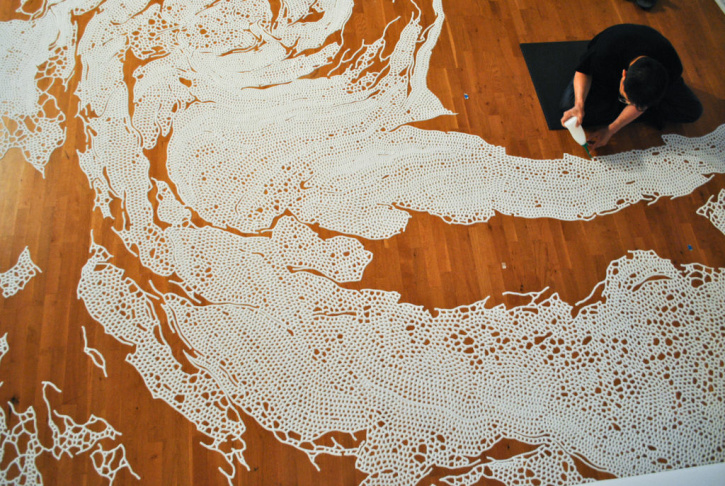 Motoi Yamamoto Salt Art 1