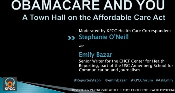 Obamacare and You: A Town Hall on the Affordable Care Act