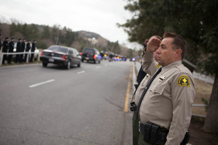 San Bernardino Sheriff's Funeral