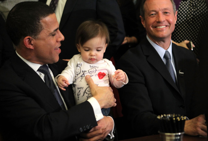 Maryland Governor O'Malley Signs Same-Sex Marriage Bill Into Law