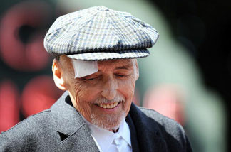Actor Dennis Hopper attends the ceremony where he was honored with a star on the Hollywood Walk of Fame in Hollywood on March 26, 2010. Hopper, who starred in such cinematic classics as 'Easy Rider' and 'Apocalypse Now,' died of prostate cancer on Saturday, May 29, 2010.