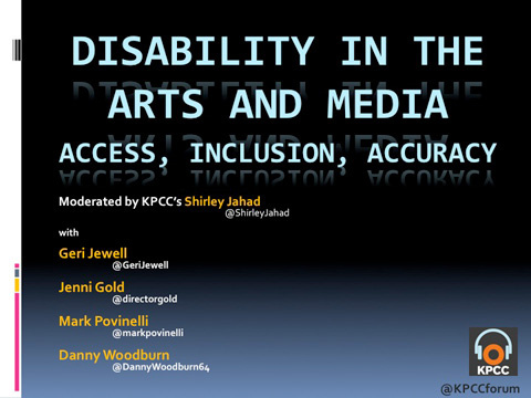 Disability in the Arts and Media