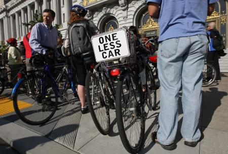 San Franciscans Alter Commute On 15th Annual Bike To Work Day