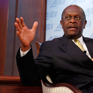 Herman Cain Discusses His 9-9-9 Plan At American Enterprise Institute In DC