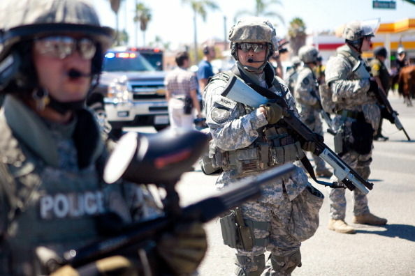 Protests Continue In Anaheim Against The Police Department's Recent Shootings