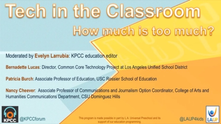 Tech in the classroom: How much is too much?