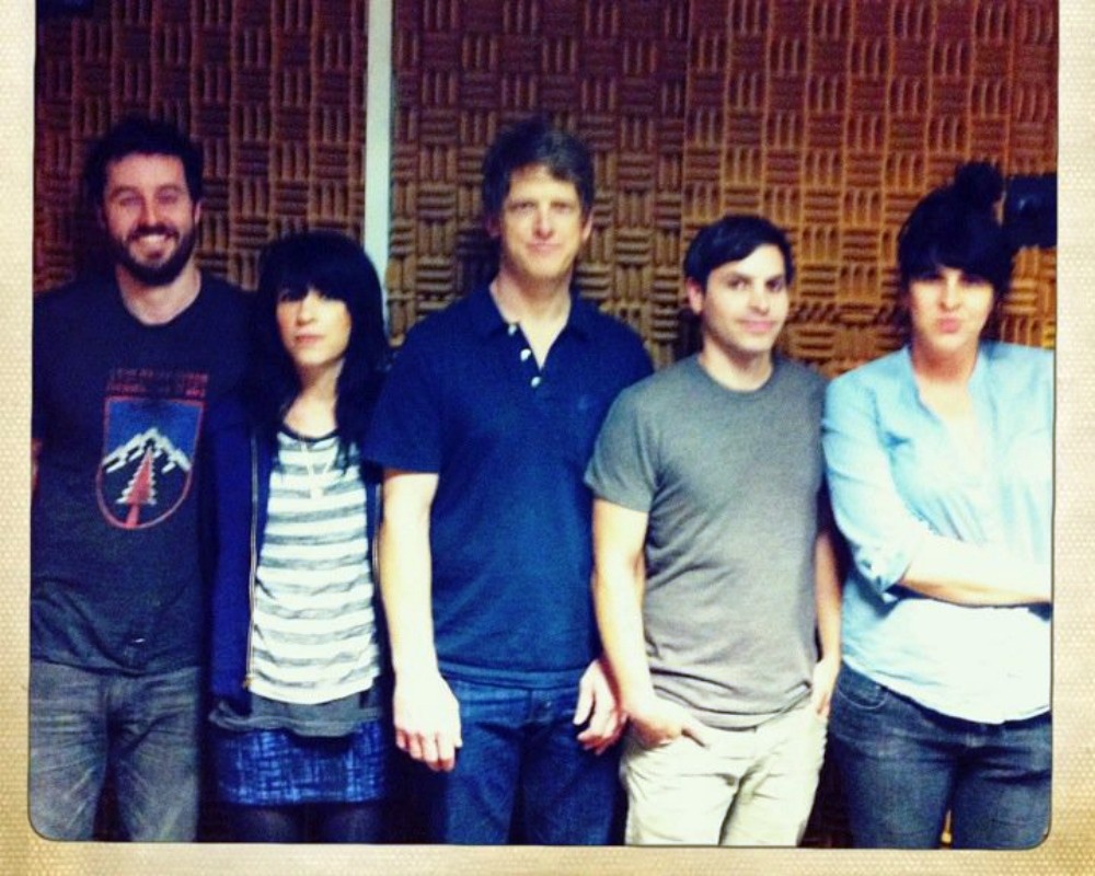 The members of Correatown, with Angela Correa far right.
