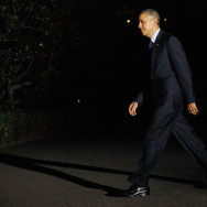U.S. President Obama Returns To The White House