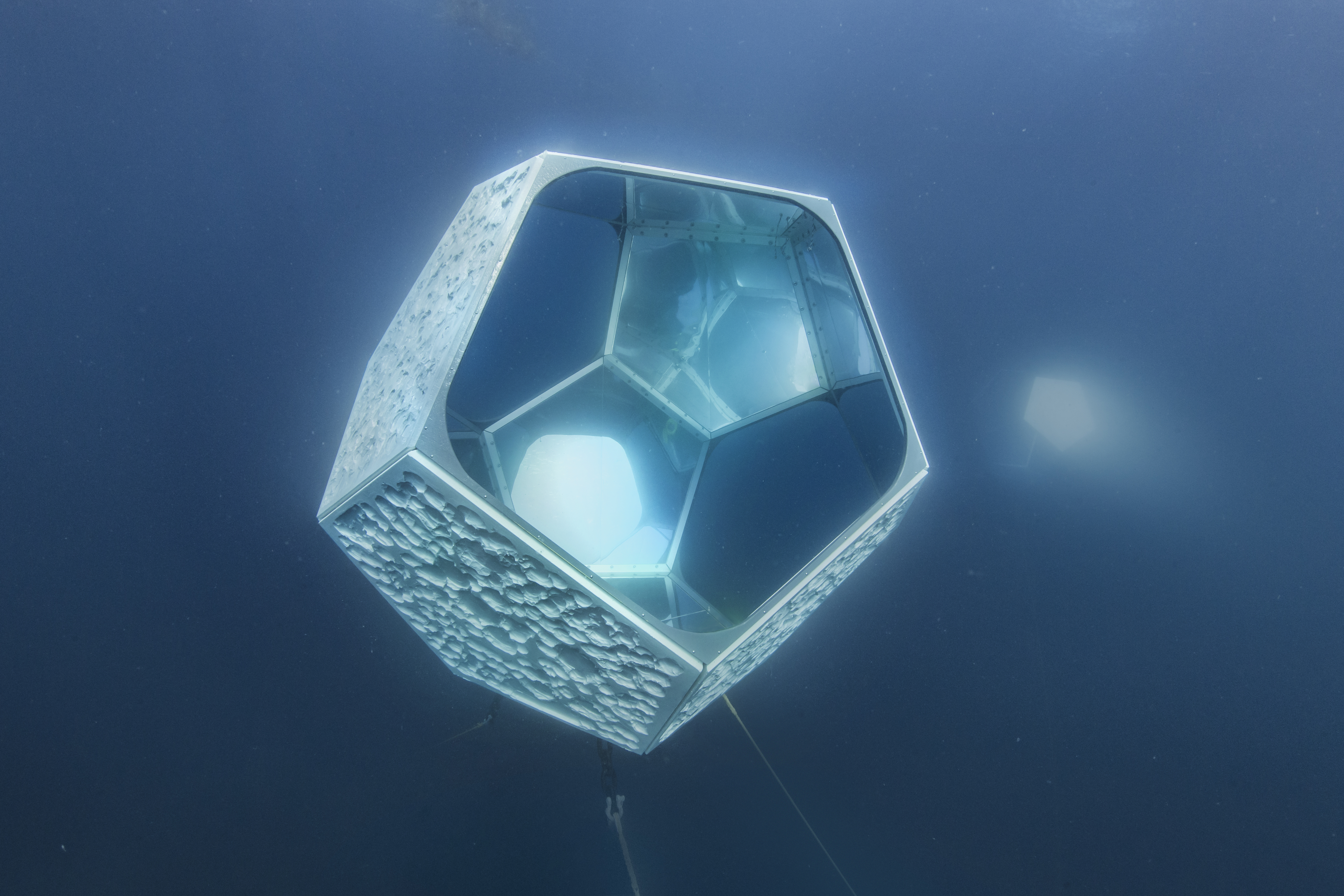 Art installation 'Underwater Pavilions' brings you below the