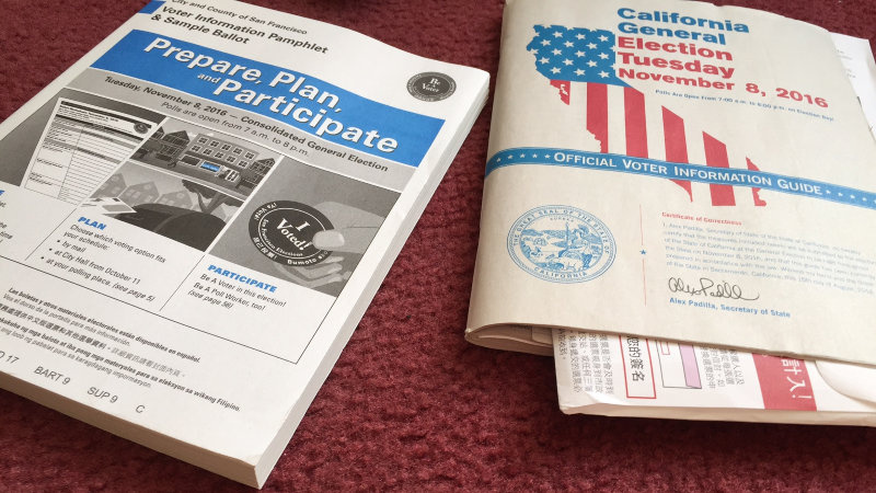 Your Guide To Coping With The 'Too Darn Long' California Ballot