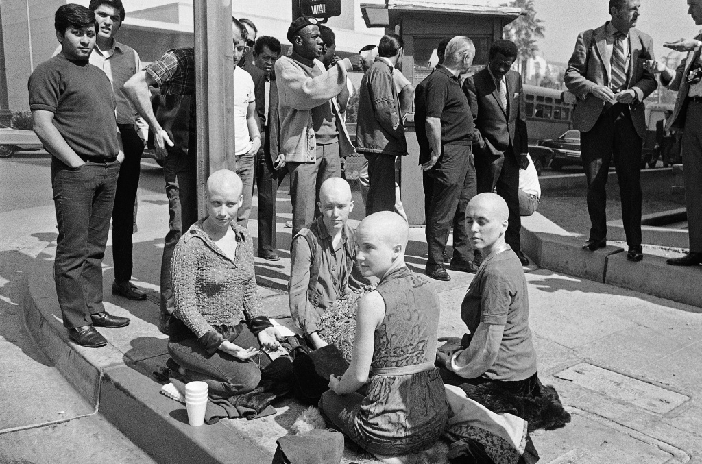 Manson Family followers Four young female members of the