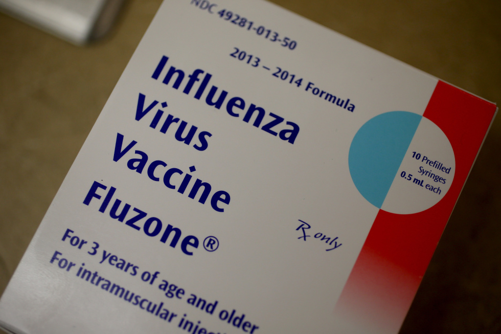 Widespread Seasonal Flu Cases Jump To 25 States A box of influenza vaccine shots is seen in the MinuteClinic at the CVS/pharmacy on January 6, 2014 in Fort Lauderdale, Florida. The 2013-2014 influenza season is starting to take off in the United States, with more than half the country reporting widespread cases of flu activity, according to the US Centers for Disease Control and Prevention.