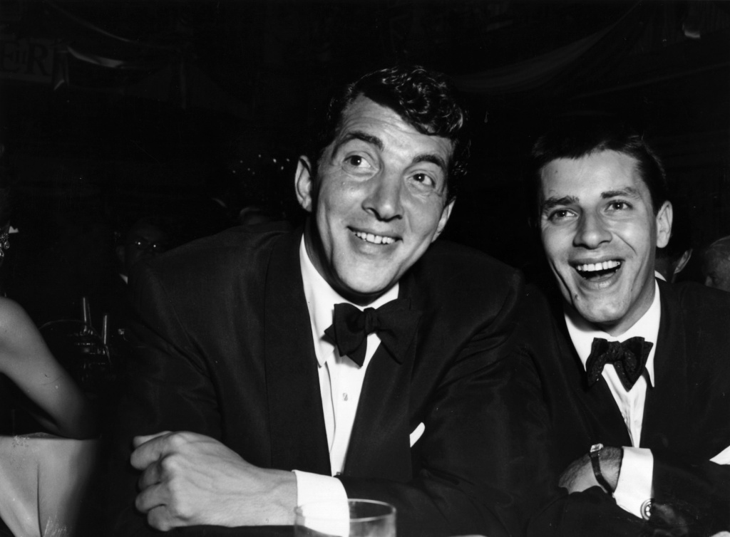 Comedy Duo American singer and actor Dean Martin, left, with his one-time partner, comic actor Jerry Lewis.