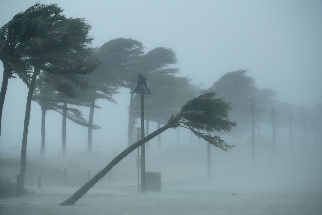 Powerful Hurricane Irma Slams Into Florida