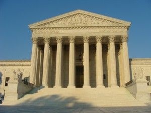 The U.S. Supreme Court building in Washington, D.C., July 2008