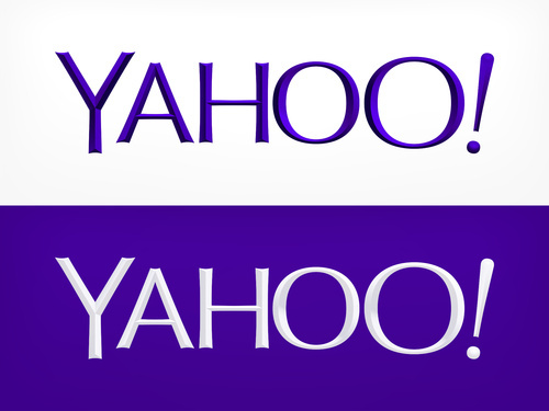 Yahoo's new logo.