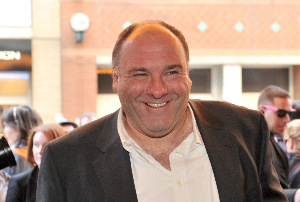 Actor James Gandolfini arrives at