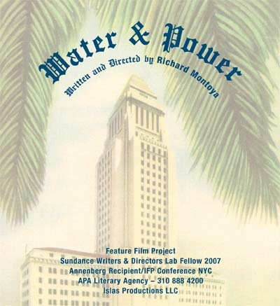 Water & Power Poster for the independent film