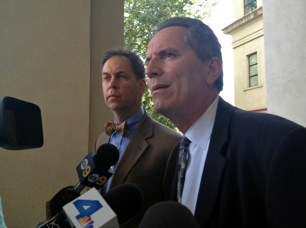 Investigators from the L.A. Office of Independent Review Rob Miller and Michael Gennaco, April 5, 2012. They spoke to media outside of Pasadena Police headquarters after meeting with the police chief and city manager about the investigation into the police-involved shooting of unarmed teen Kendrec McDade. Investigators from the L.A. Office of Independent Review Rob Miller and Michael Gennaco, April 5, 2012. They spoke to media outside of Pasadena Police headquarters after meeting with the police chief and city manager about the investigation into the police-involved shooting of unarmed teen Kendrec McDade.