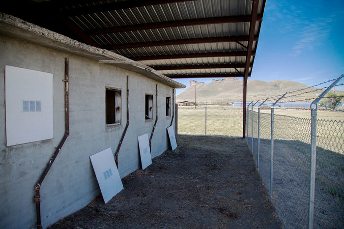 One of the few remaining structures at the Tule Lake Segregation Center, the jail, was built in 1944. One of the few remaining structures at the Tule Lake Segregation Center, the jail, was built in 1944.