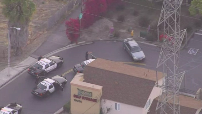 Driver dead after pursuit around LA County