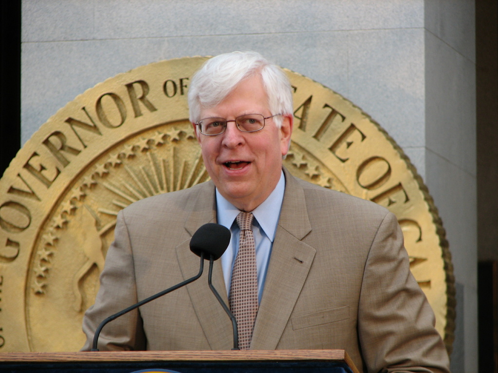 Dennis Prager Dennis Prager at the menorah lighting at the California Capitol Building.