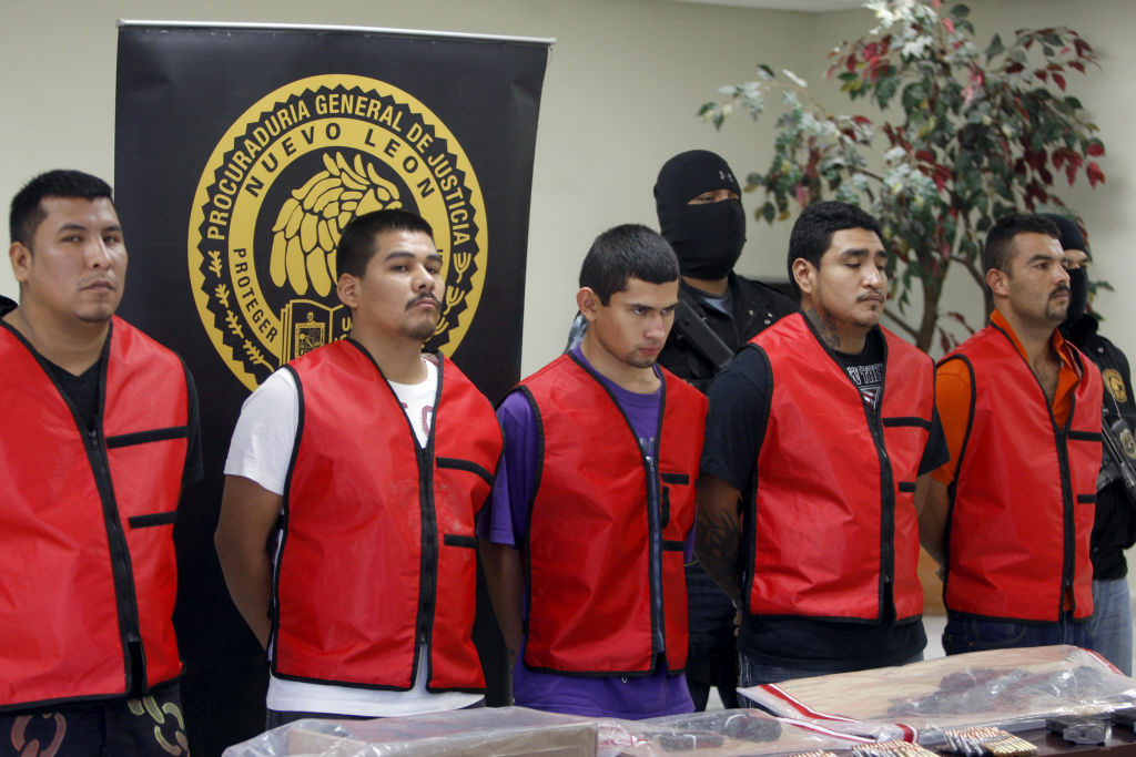 Five members of the drug cartel Five members of the drug cartel
