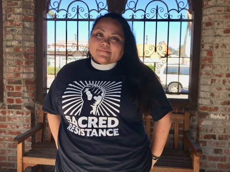 She's A 'Dreamer.' And A Priest. And Might Need Sanctuary At Her Own Church