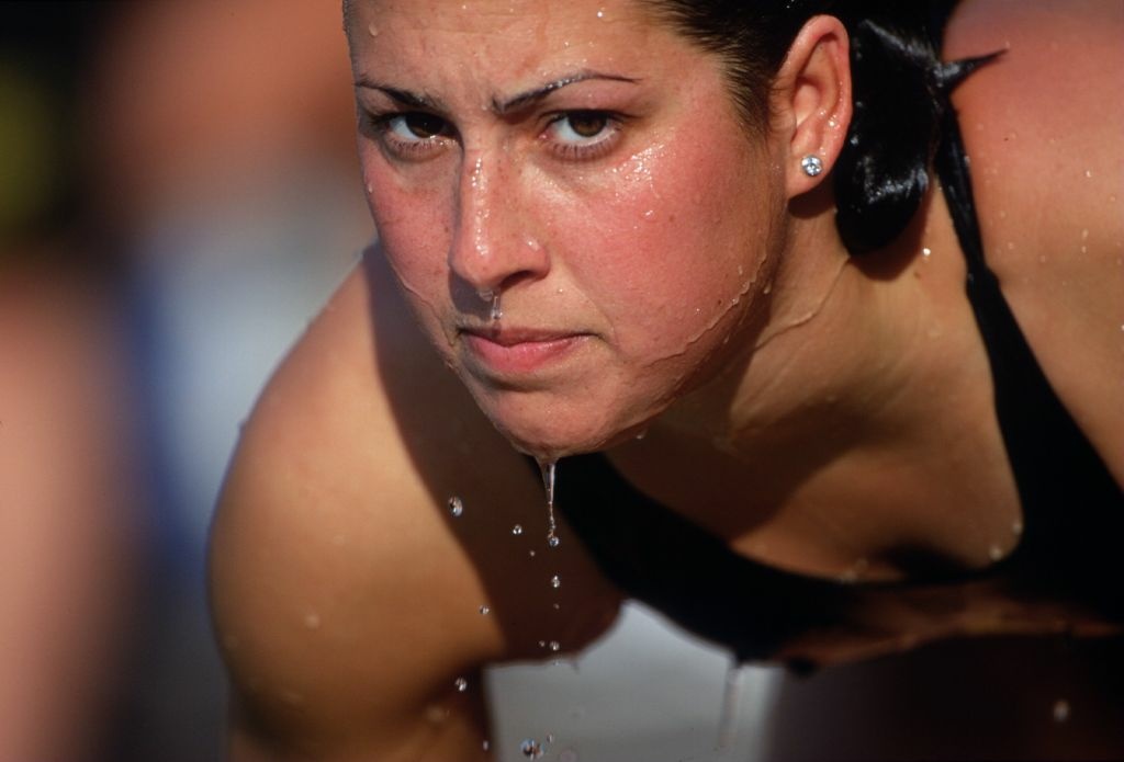 Janet Evans USA Janet Evans, Olympic gold medalist, seeks to make an Olympic comeback.