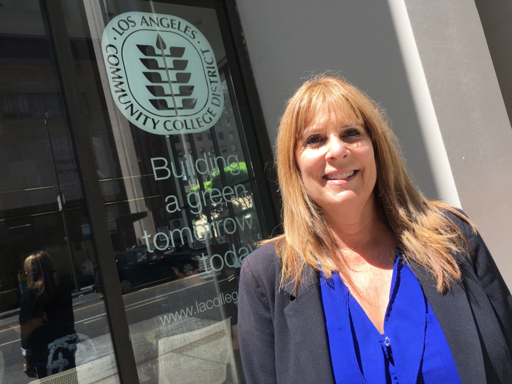 Andra Hoffman, member of the L.A. Community College District Board of Trustees. Andra Hoffman, member of the L.A. Community College District Board of Trustees.