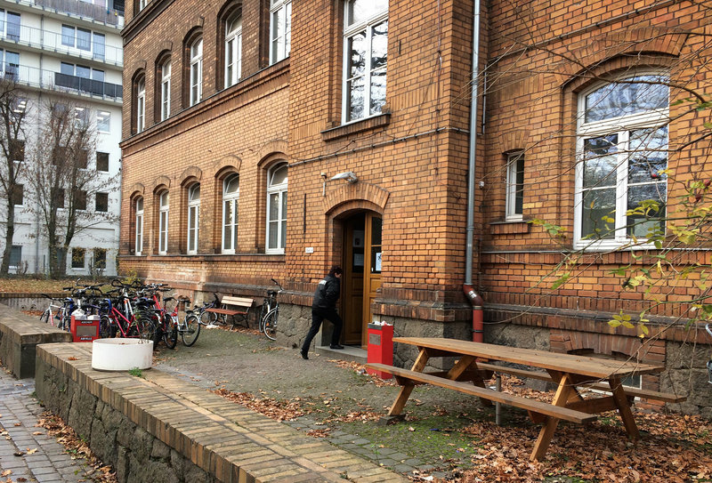 Refugee housing in Leipzig, Germany. Refugee housing in Leipzig, Germany.