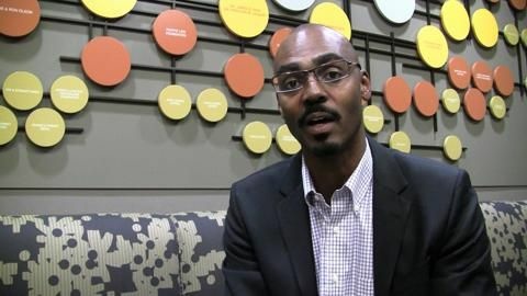 Adam Edgerly talks to KPCC about his thoughts on immigration. He is concerned about justice, respect and dignity regarding the issue.