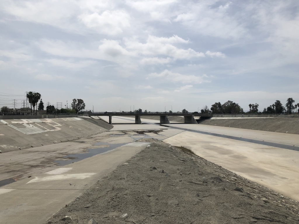L.A. River A view of the lower L.A. River today. Plans call for a reimagined riverfront.