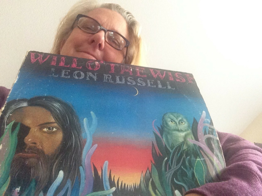 After his death, a photo to commemorate her favorite album. After his death, a photo to commemorate my mom's favorite album.