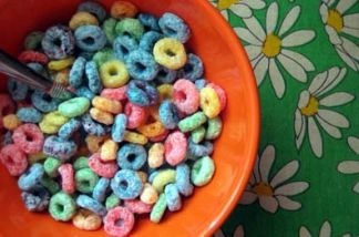The box liners of Froot Loops and other sweet Kellogg's cereals may make some people sick.