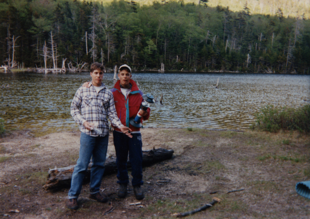 Jim Foley and Brian Oakes in 1992. Jim Foley and Brian Oakes in 1992.