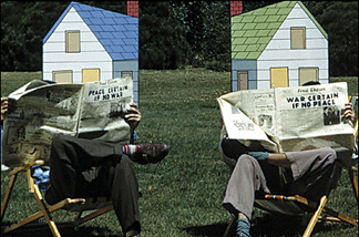 Mercer 7420 A scene from Norman McLaren's film Neighbours.