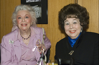 Mercer 7516 Actresses Jane Withers (right) with Ann Rutherford at an Academy tribute to Olivia de Havilland (6/15/06).