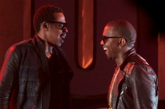 Mercer 20092 Jay-Z (left) and Kanye West at SXSW in Austin, 2011. The two rappers collaborate on Watch the Throne.